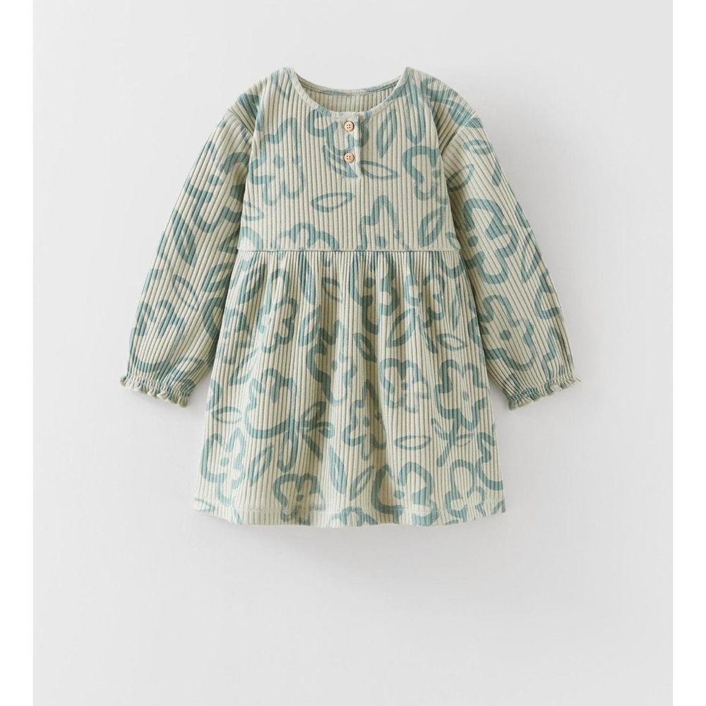 ZARA Long Sleeve Dress 4-5 Year Old